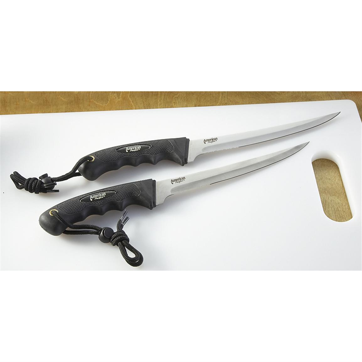 2 Pk. of 9" American Angler® Fillet Knives 207002, Fillet Knives at