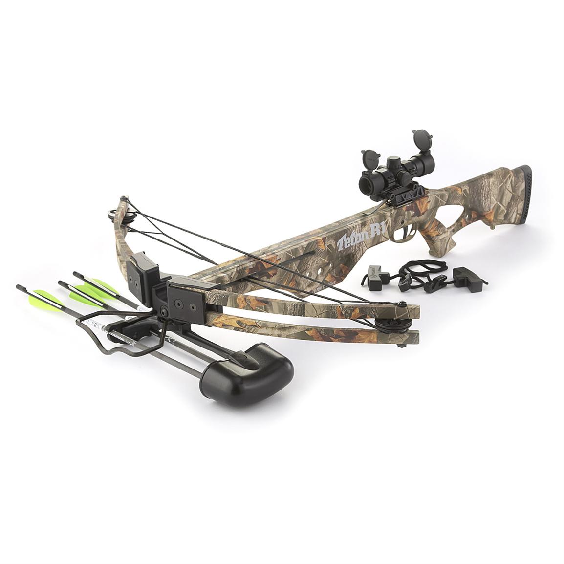 Centerpoint® Teton™ R1 Crossbow Kit, Realtree® Hardwoods HD 207210