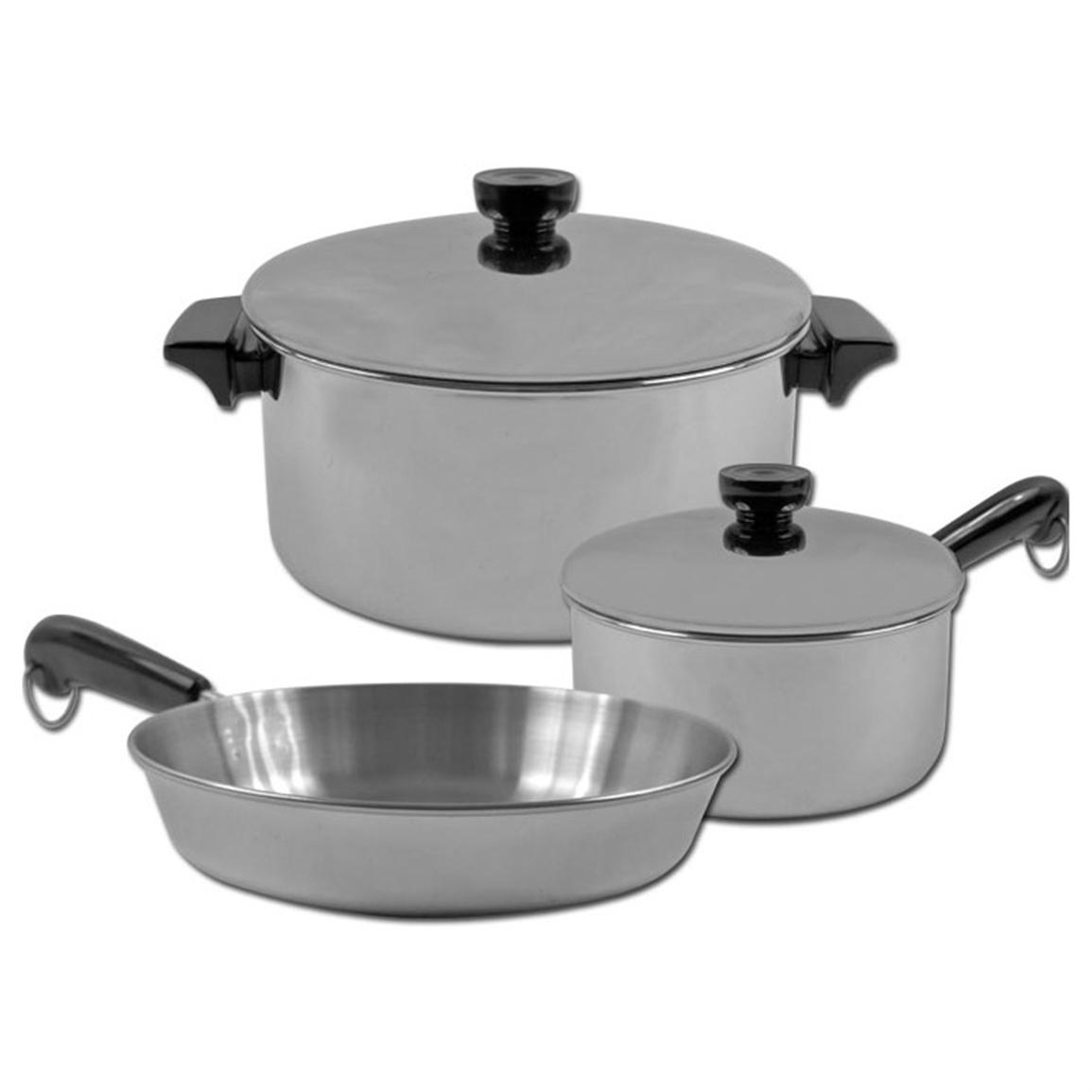 Is Revere Ware Stainless Steel Or Aluminum