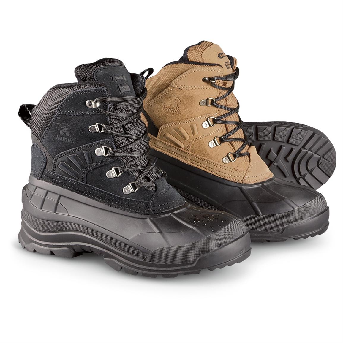 Men&#39;s Kamik® 200 gram Thinsulate™ Insulation Waterproof Fargo Pac Boots - 207452, Winter & Snow ...
