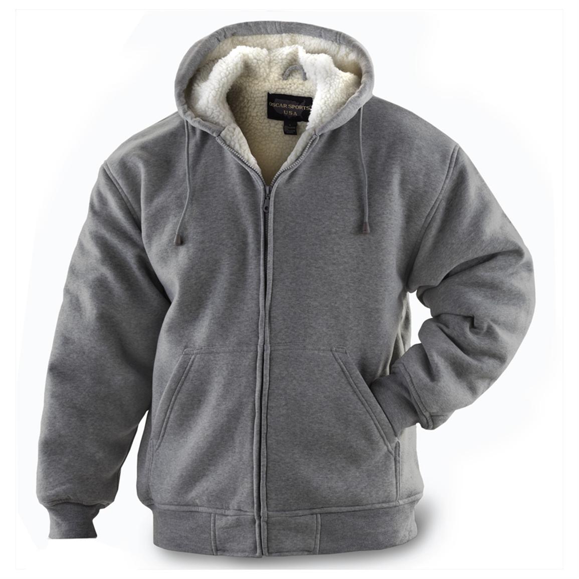 Maxsell® Hooded Fleece Jacket - 207553, Sweatshirts & Hoodies at ...
