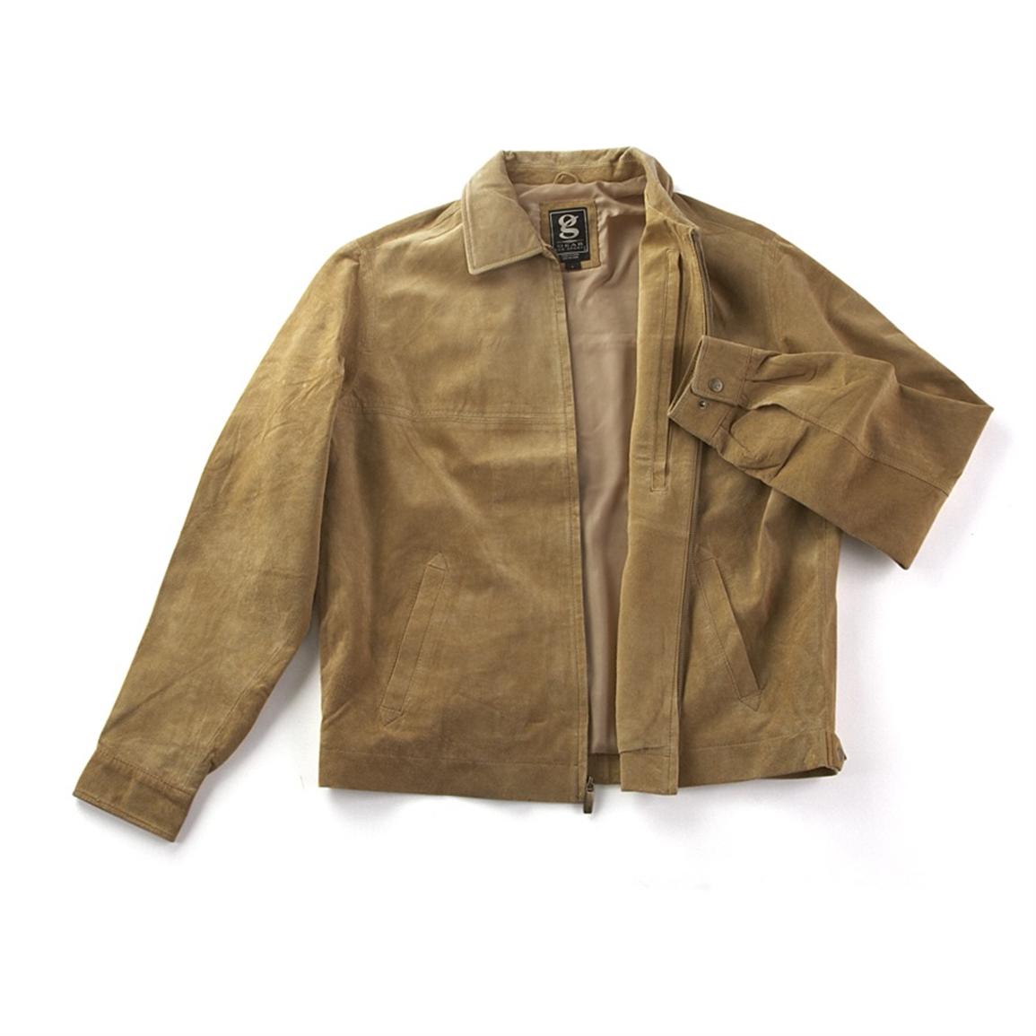 washable suede jacket