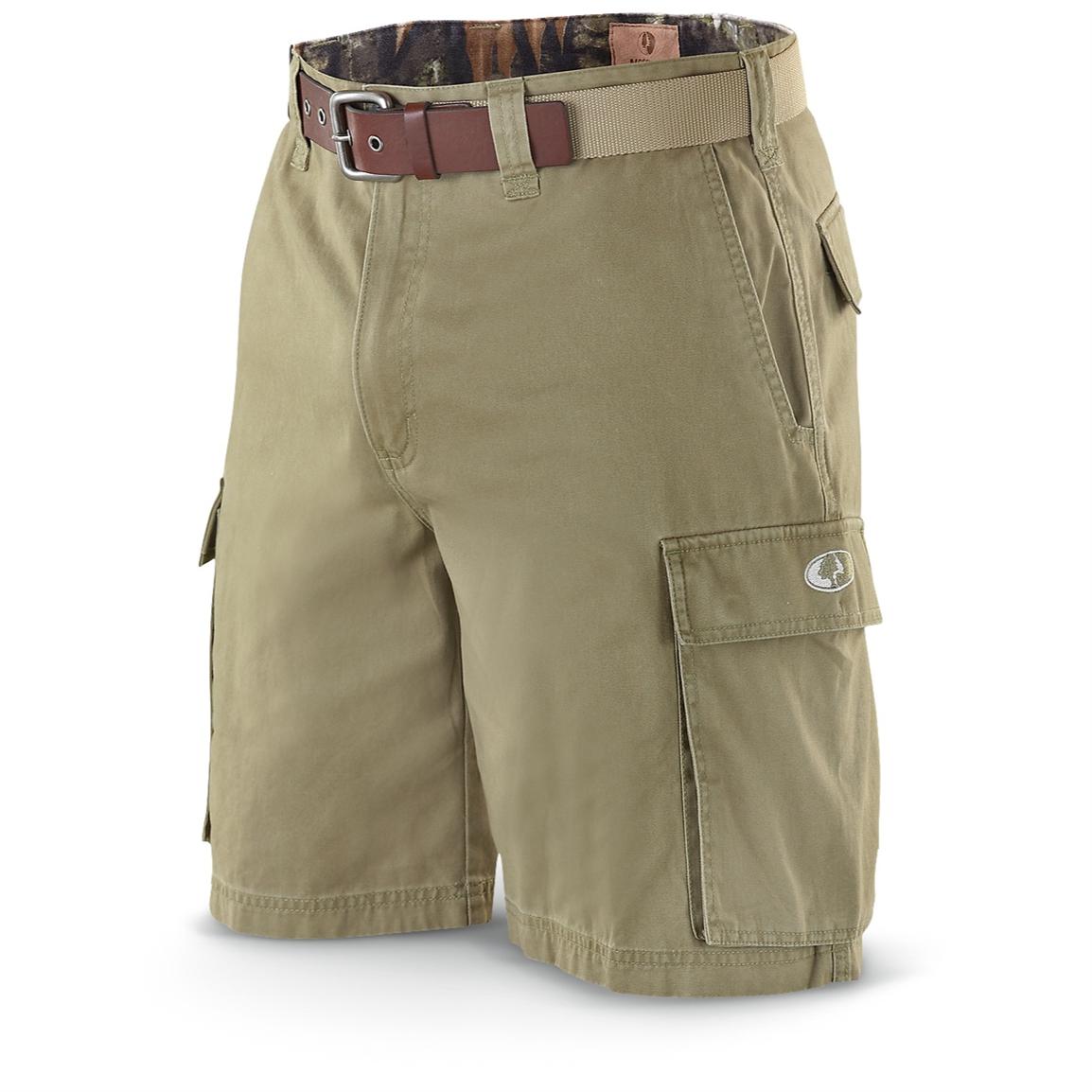 Mossy Oak® Safari Cargo Shorts - 208370, Shorts at Sportsman's Guide