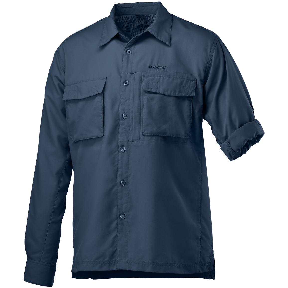 Hi - Tec® Salt Creek Long - sleeve Shirt - 208390, Shirts & Polos at ...