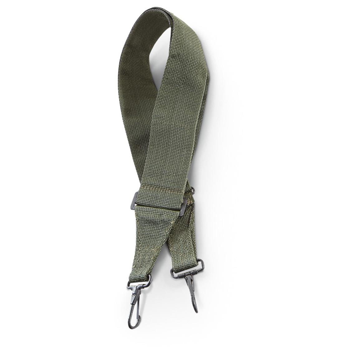 5 New U.S. Military Double Hook Straps, Olive Drab 208770, Military