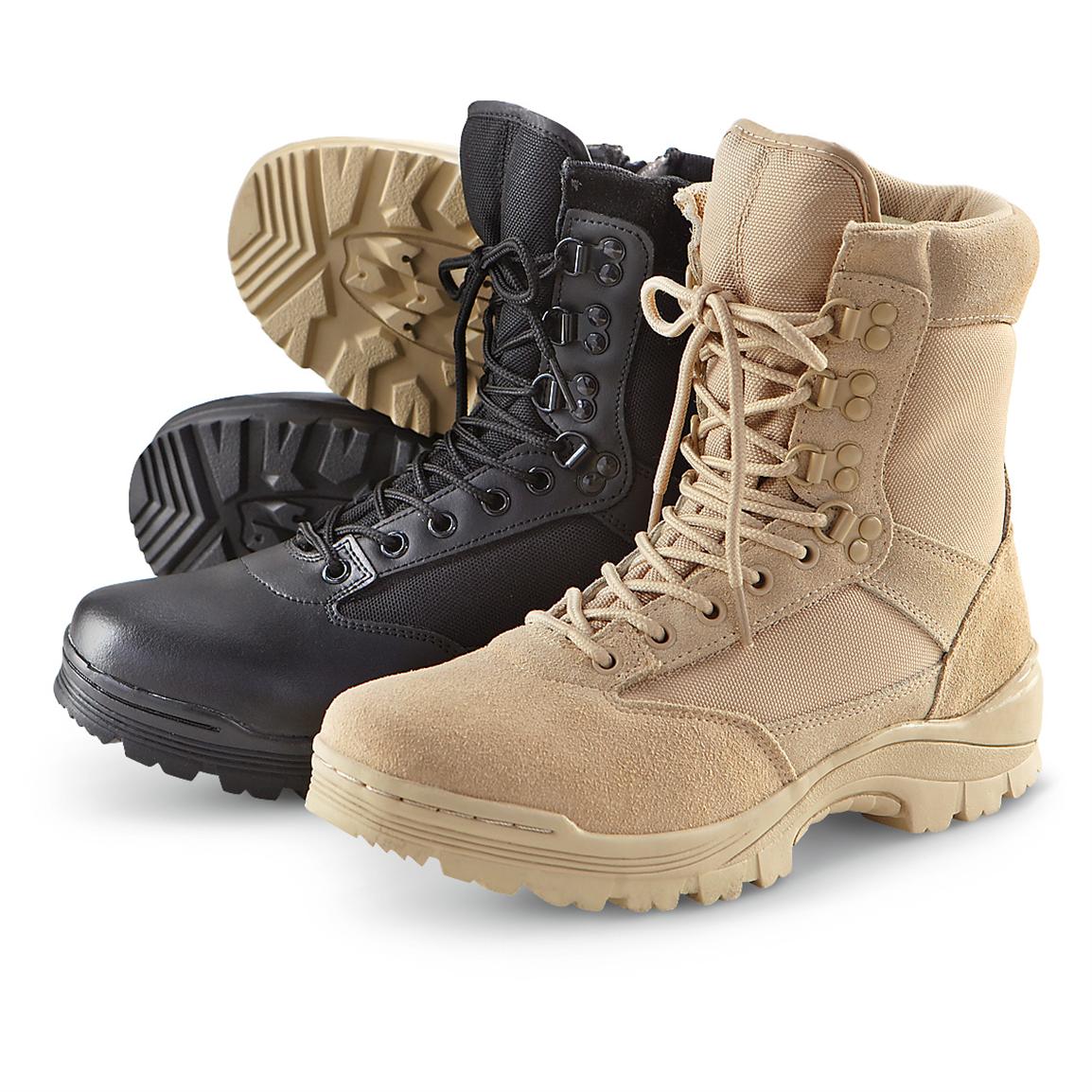 Men's TRU - SPEC® Tactical Side - zip Boots - 208935, Combat & Tactical ...