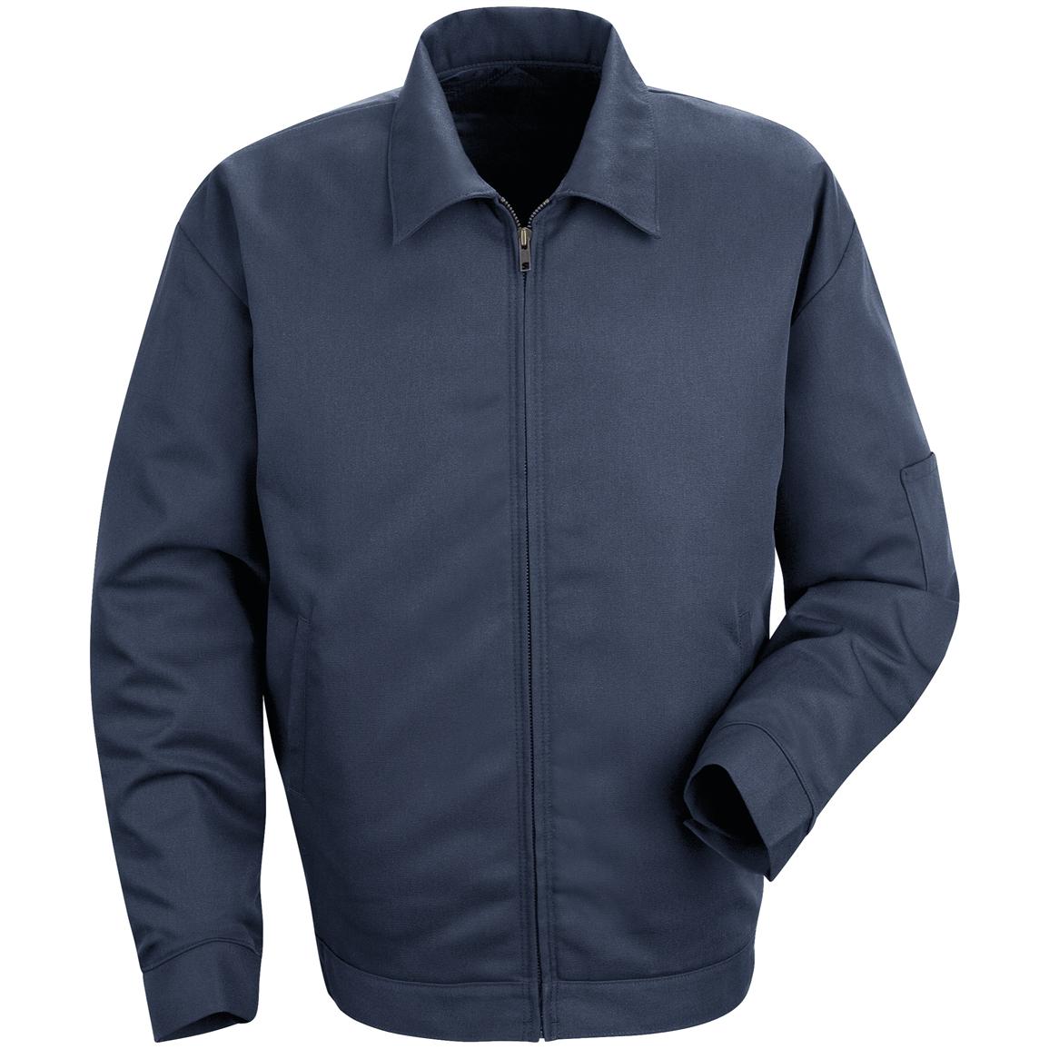 Red Kap® Slash Pocket Jacket - 208997, Insulated Jackets & Coats at ...