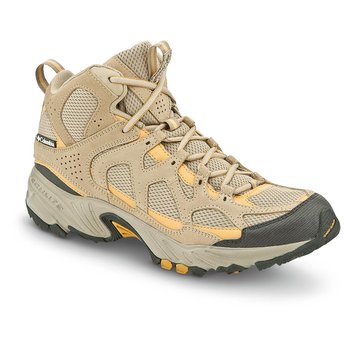 Men S Columbia Wallawalla Mid Hikers Suede 209055 Hiking Boots Shoes At Sportsman S Guide