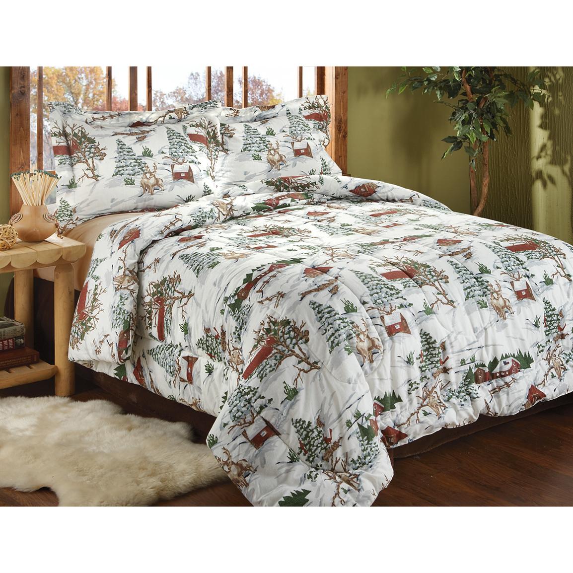 Winter Lodge Mini Comforter Set 209127, Comforters at Sportsman's Guide