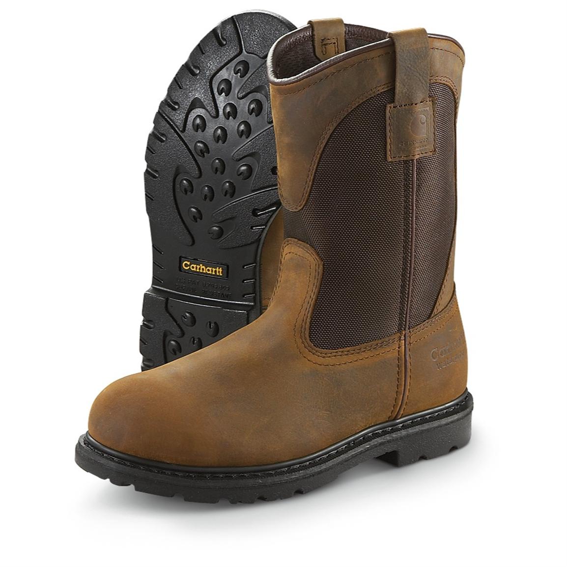 slip on carhartt boots