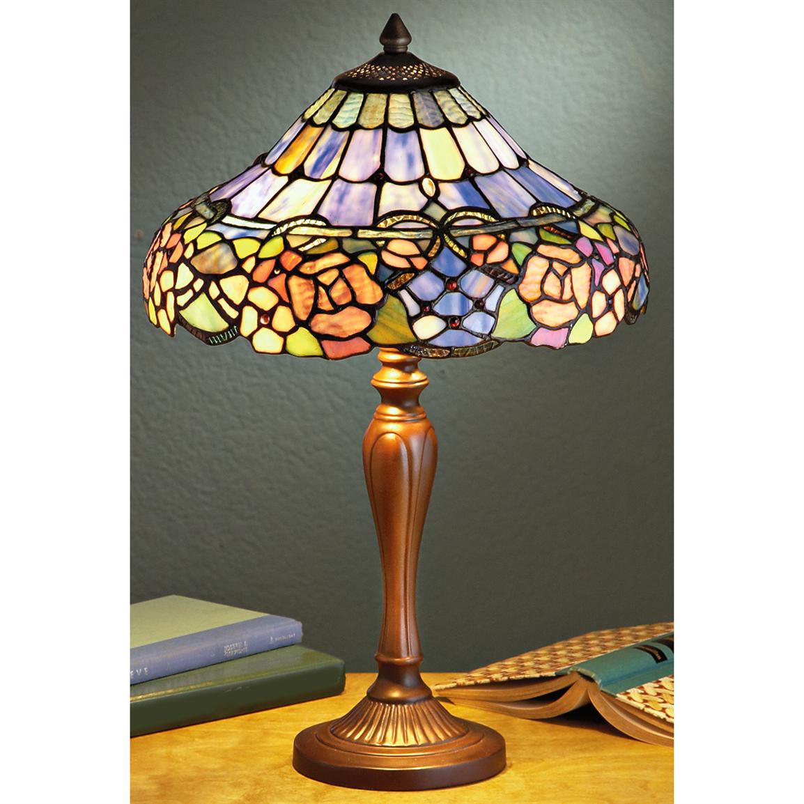 Tiffany - style Table Lamp - 209361, Lighting at Sportsman\u0026#39;s Guide
