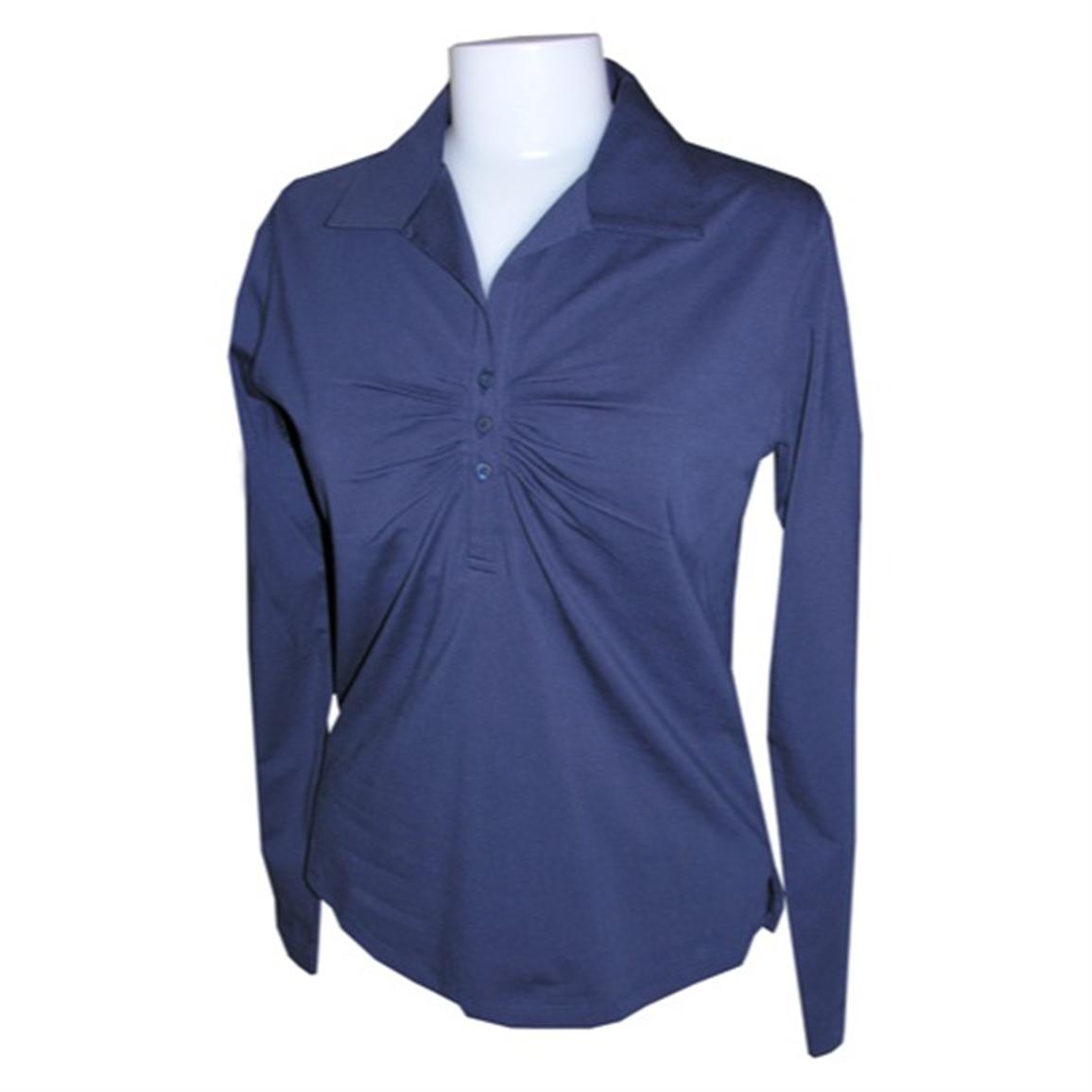 Women's Pima Stretch Jersey - knit Long - sleeve Top from Jockey ...