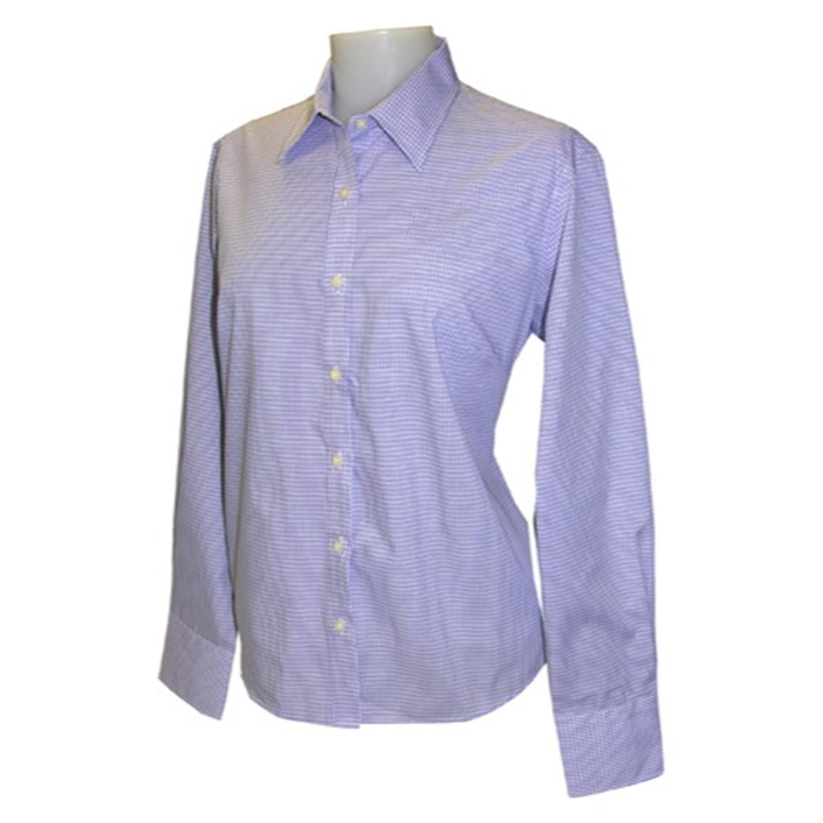 Women's Mini Check Broadcloth Button - down Shirt from Jockey® - 209672 ...