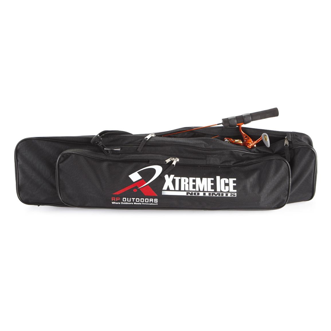 Xtreme Ice Deluxe 4 - Rod Ice Bag - 209838 Ice Fishing Rods Reels 