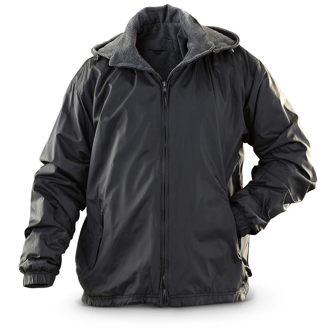 Ten West® Nylon / Fleece Reversible Jacket - 209867, Fleece & Soft ...