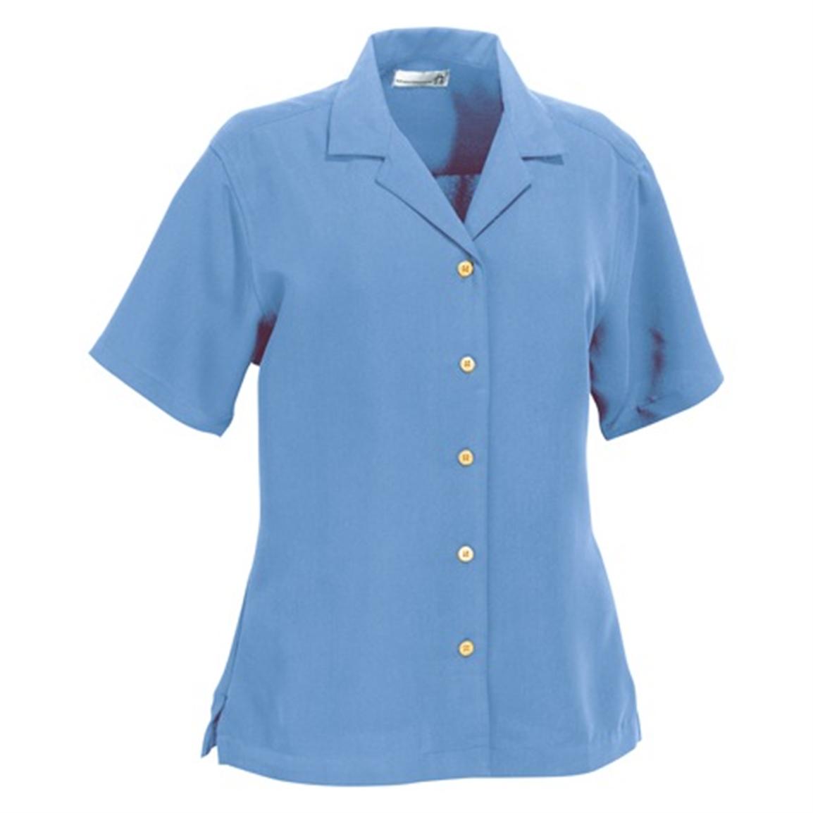 Women's Textured Rayon Camp Shirt from Jockey® - 209689, Shirts & Tops ...