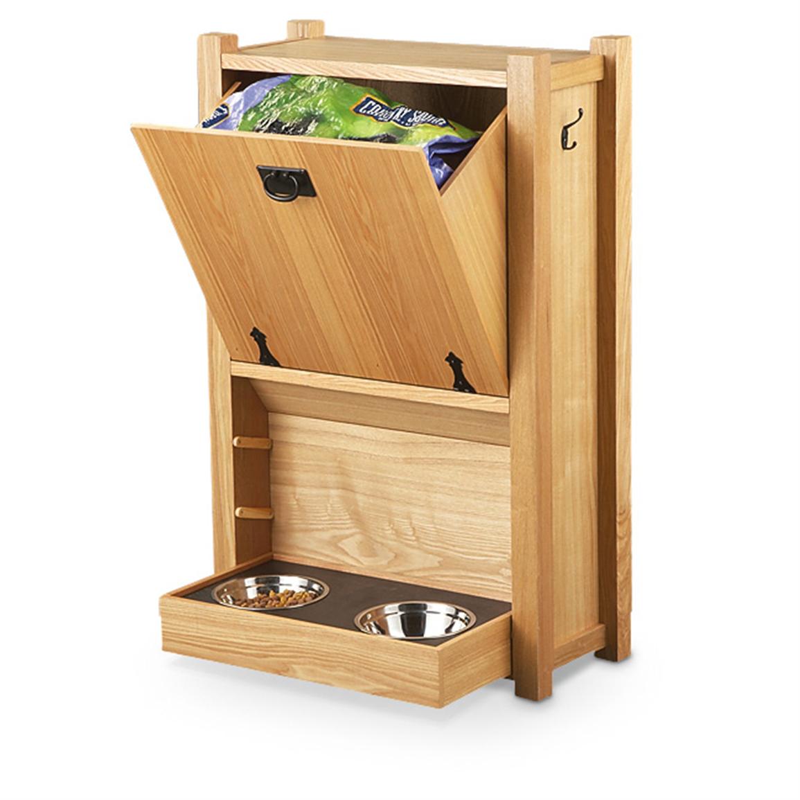 Wood Pet Feeding Station - 209947 Pet Accessories at 