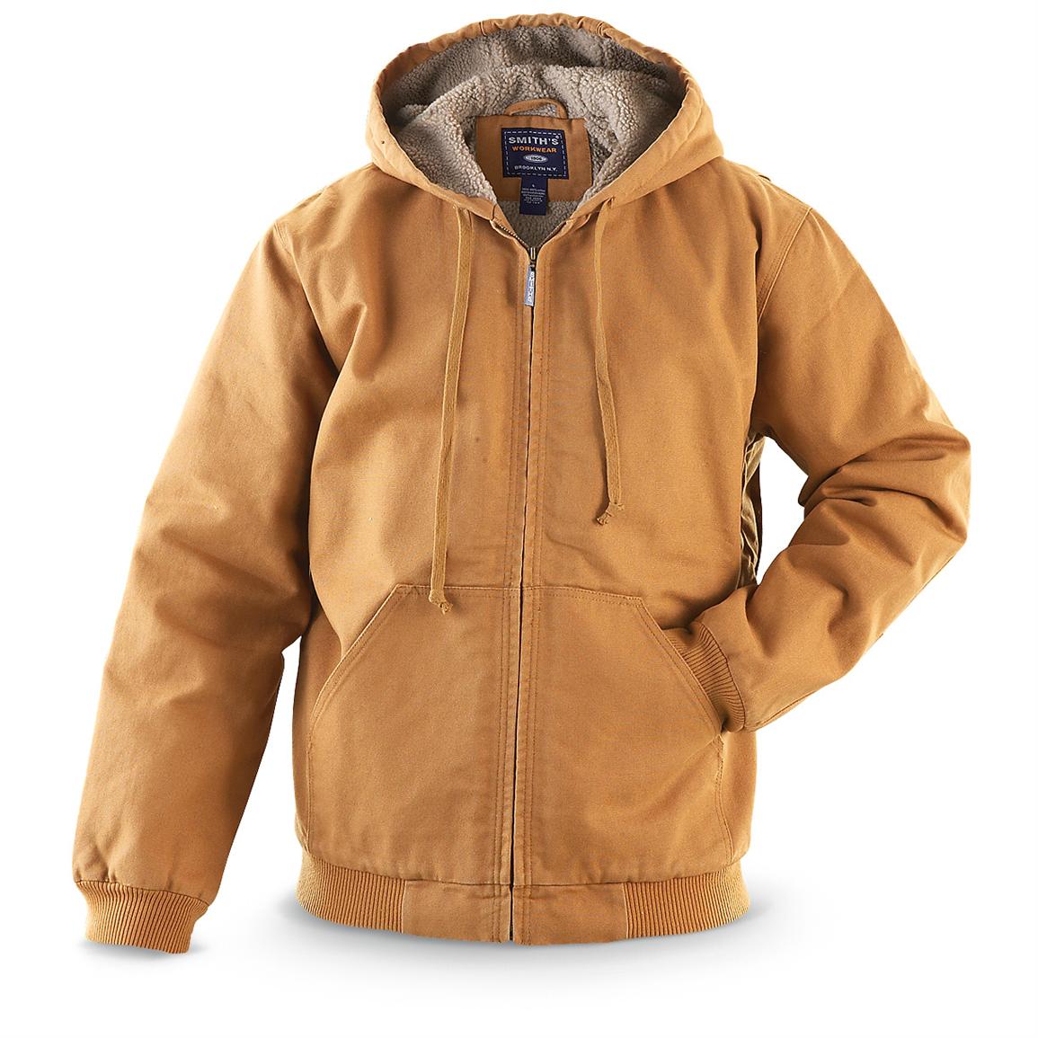 Smith's™ Duck Canvas Hooded Jacket - 210080, Insulated Jackets & Coats