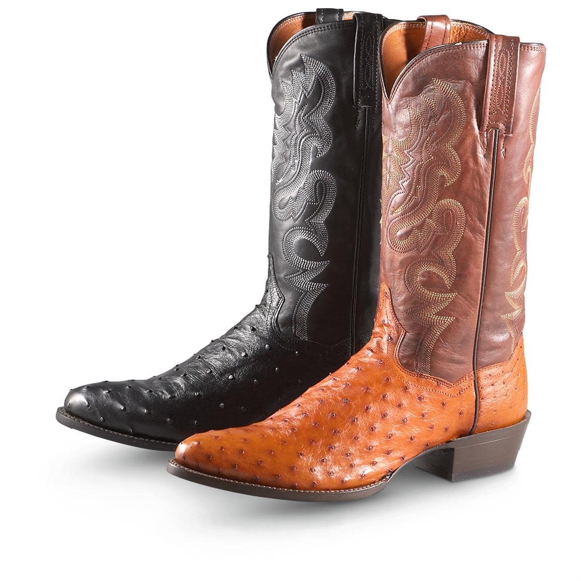 Ostrich Cowboy Boots For Men | vlr.eng.br