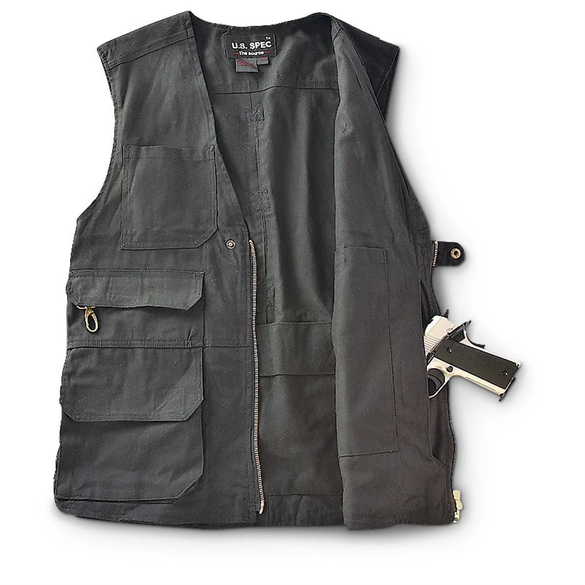 Multi - pocket Concealment Vest - 210411, Conceal & Carry at Sportsman ...