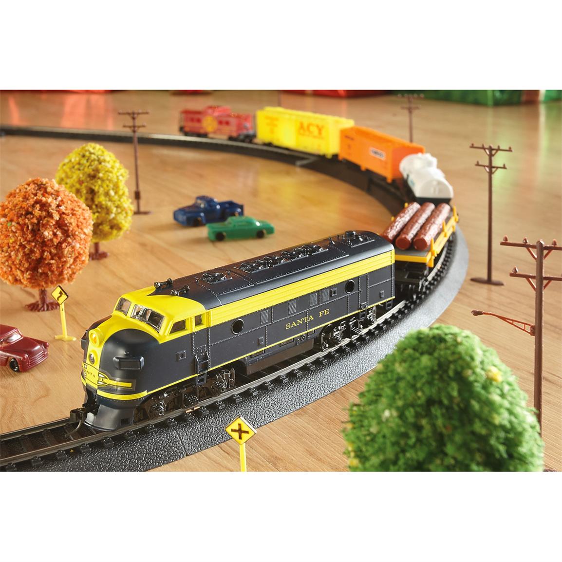 Over 150 - Pc. Rolling Rails Electric Train Set - 210611, Toys at ...