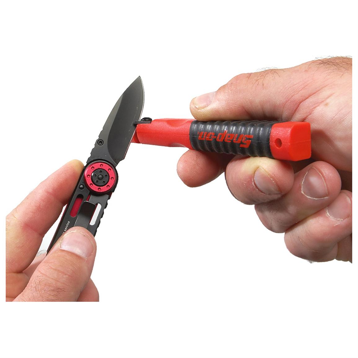 Snap On® Tools Knife and Sharpener Set 210875, Folding Knives at