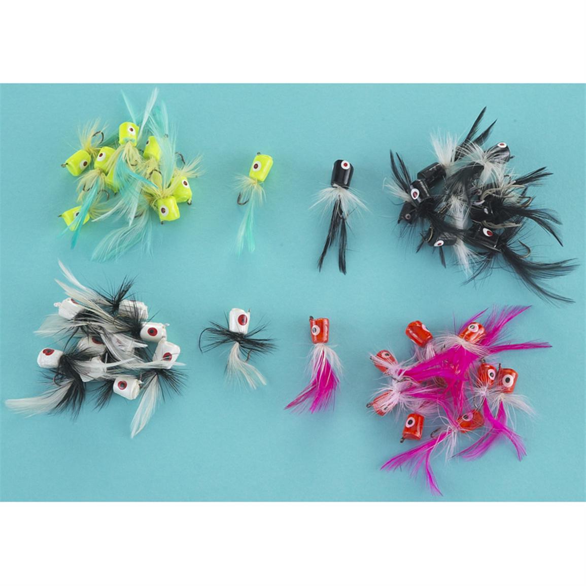 40Pk. Panfish Poppers 210943, Top Water Baits at Sportsman's Guide