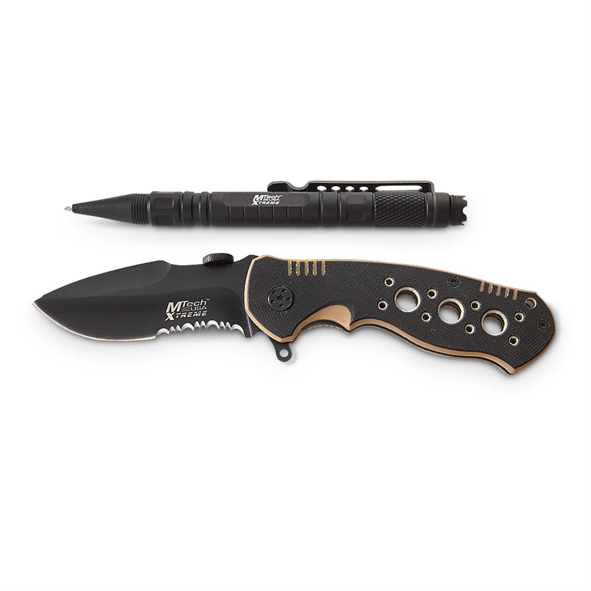 Xtreme Tactical Pen / Knife Combo - 211366, Folding Knives at Sportsman ...