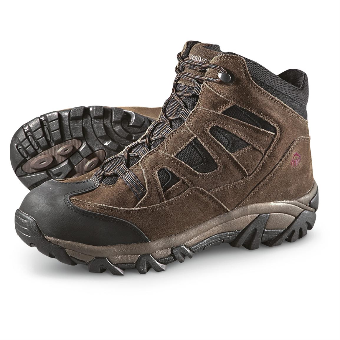 Men's Wolverine® Steel Toe Work Boots, Brown - 211460, Hiking Boots ...
