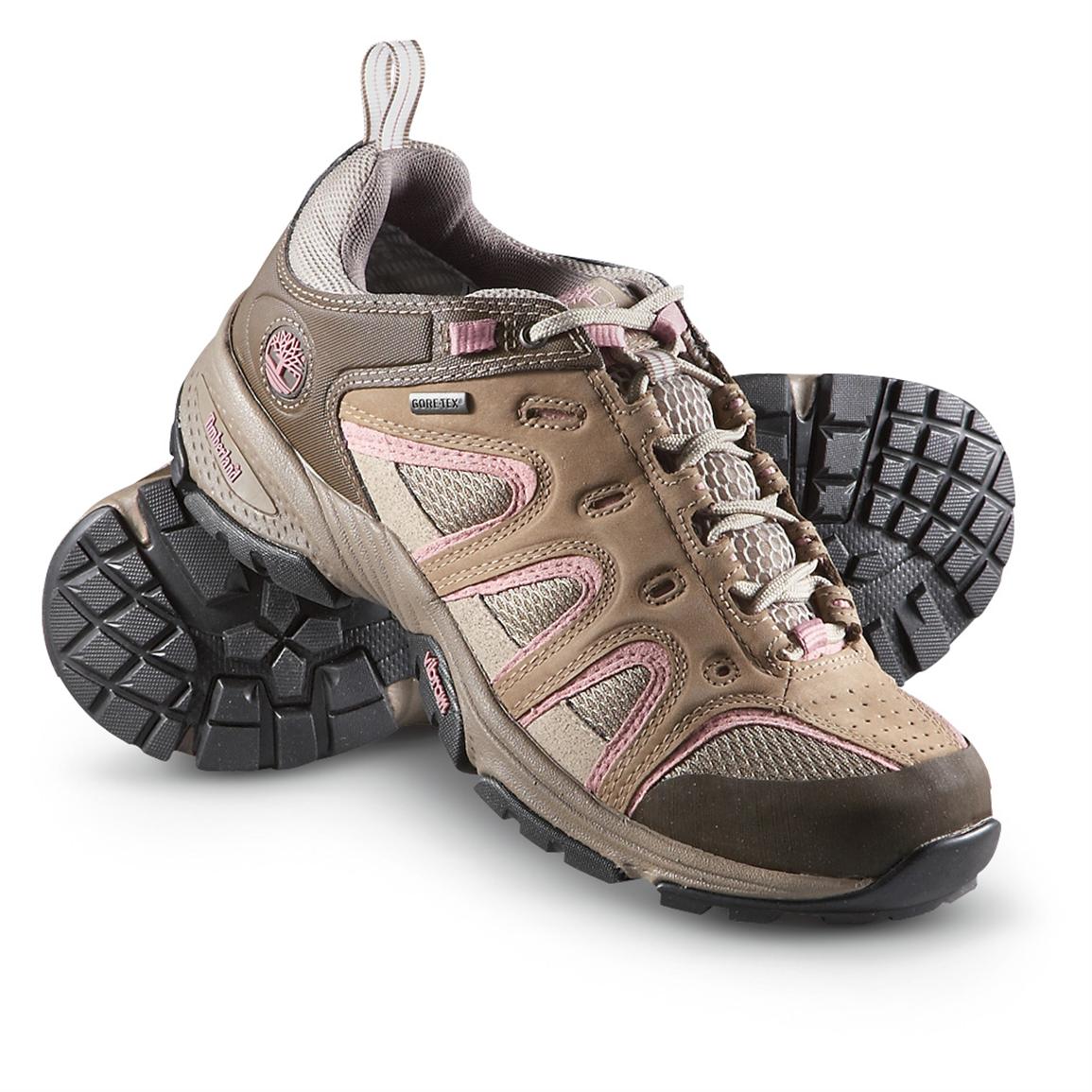Women's Timberland® Hyper Ledge GORE - TEX® Hiking Shoes, Greige ...