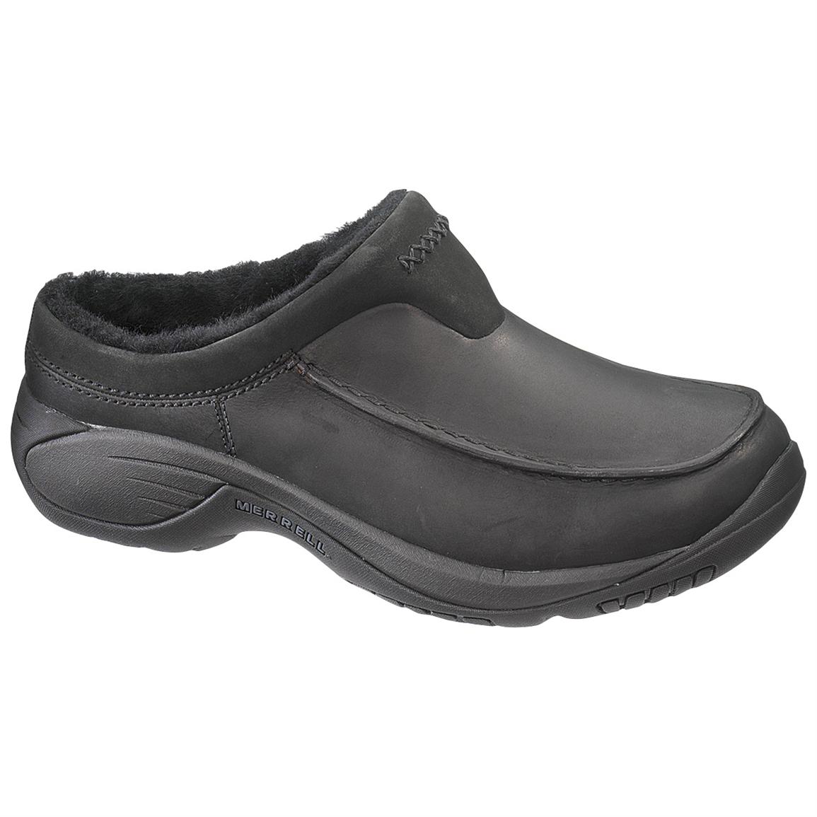 mens merrell slip on boots
