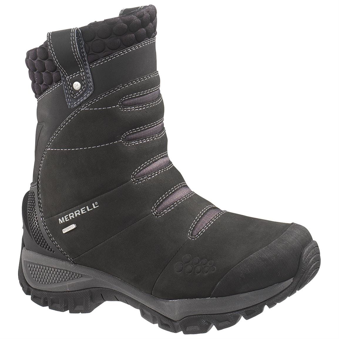 Women&#39;s Merrell® Arctic Fox Pull - on Waterproof Boots - 211936, Winter & Snow Boots at ...