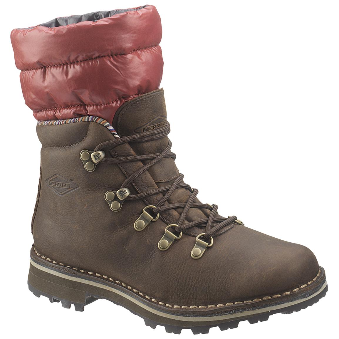 Women's Merrell® Wilderness Valley Boots - 211942, Winter & Snow Boots ...