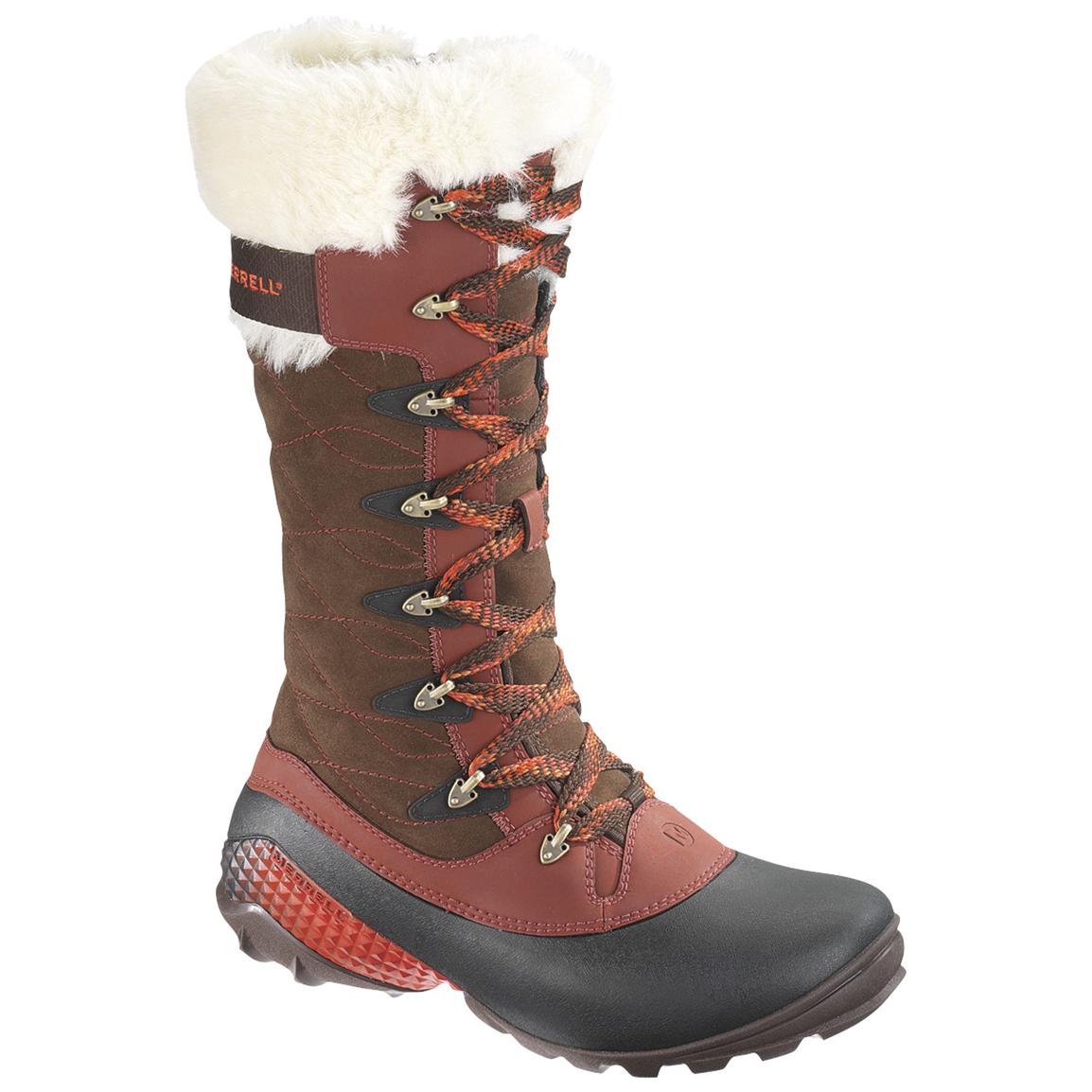 Women's Merrell® Winterbelle Peak Waterproof Boots - 211948, Winter ...