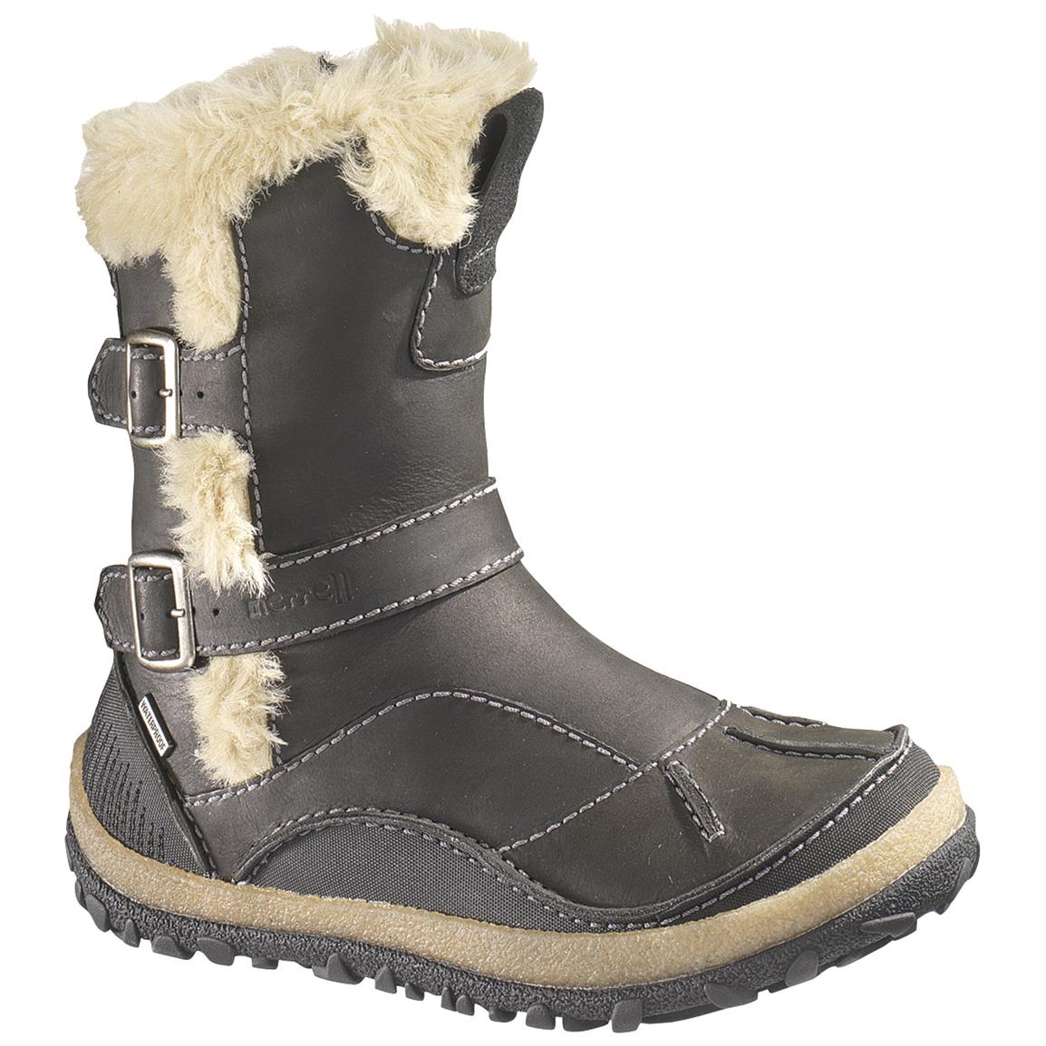 Women's Waterproof Merrell® Taiga Buckle Boots - 211977, Winter & Snow ...