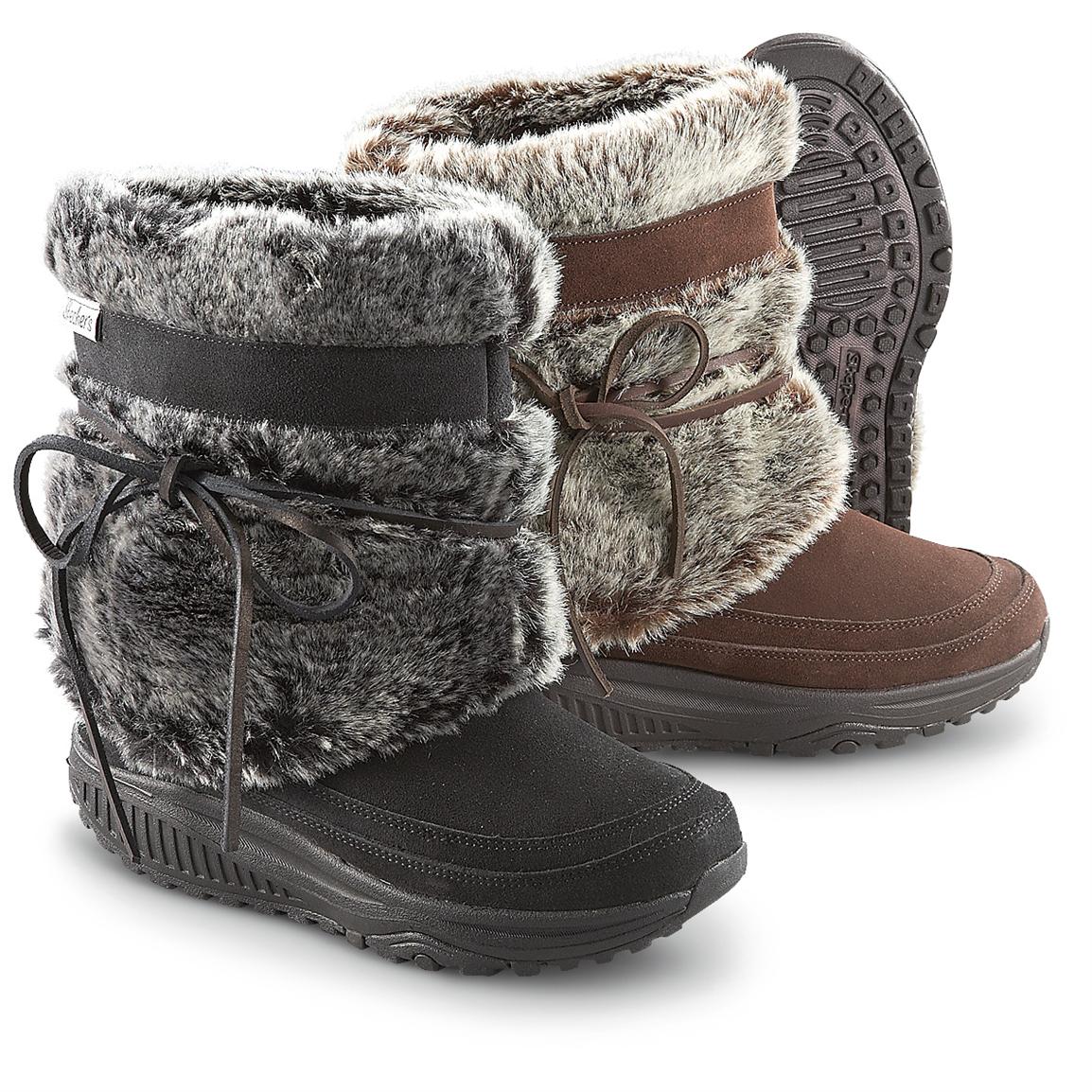 Women&#39;s Skechers® Shape - ups® Bright Eyed Boots - 212084, Winter & Snow Boots at Sportsman&#39;s Guide