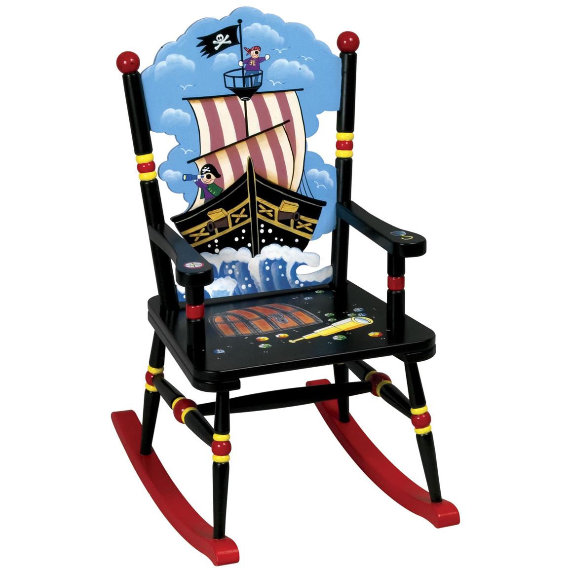 Guidecraft® Pirate Collection Rocking Chair - 212306, Kid's Furniture