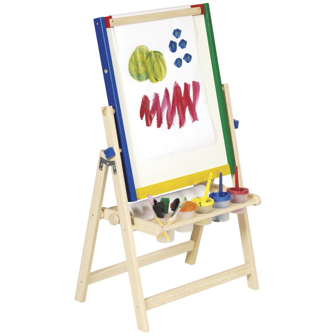 GuideCraft™ 4-in-1 Flipping Floor Easel - 212345, Toys at Sportsman's Guide