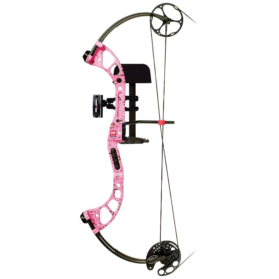 Youths Ready To Shoot Pse® Chaos One Pink Right Hand Compound Bow