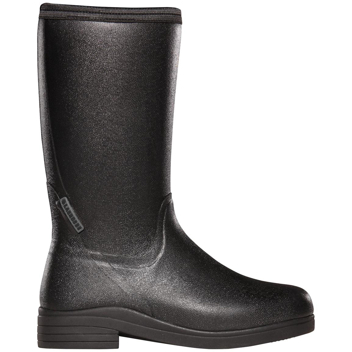 Women's Lacrosse® 12" Cape Cod Wellington Boots 213062, Rubber & Rain