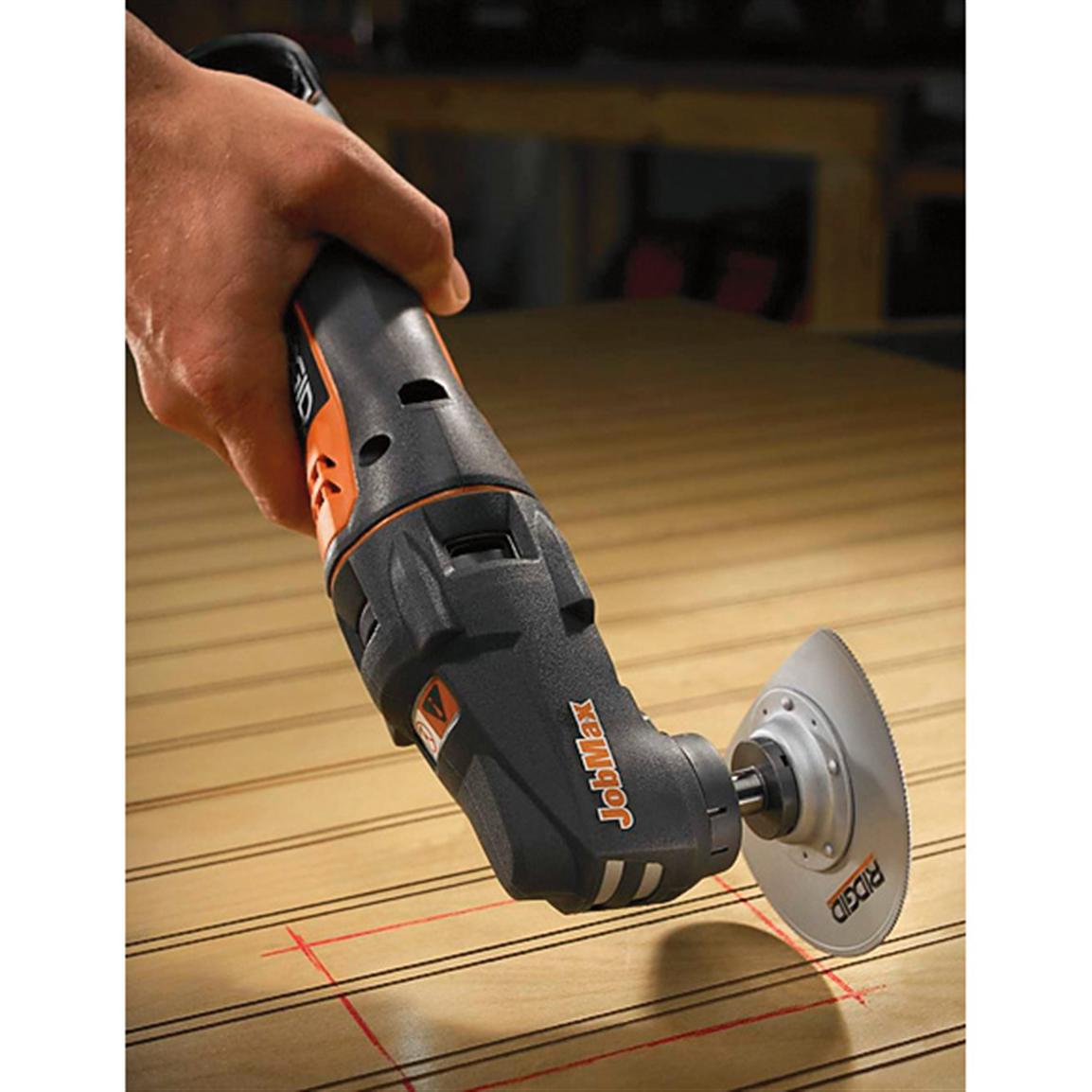 RIDGID® 12V Multi tool Starter Kit (Reconditioned) 213229, Power