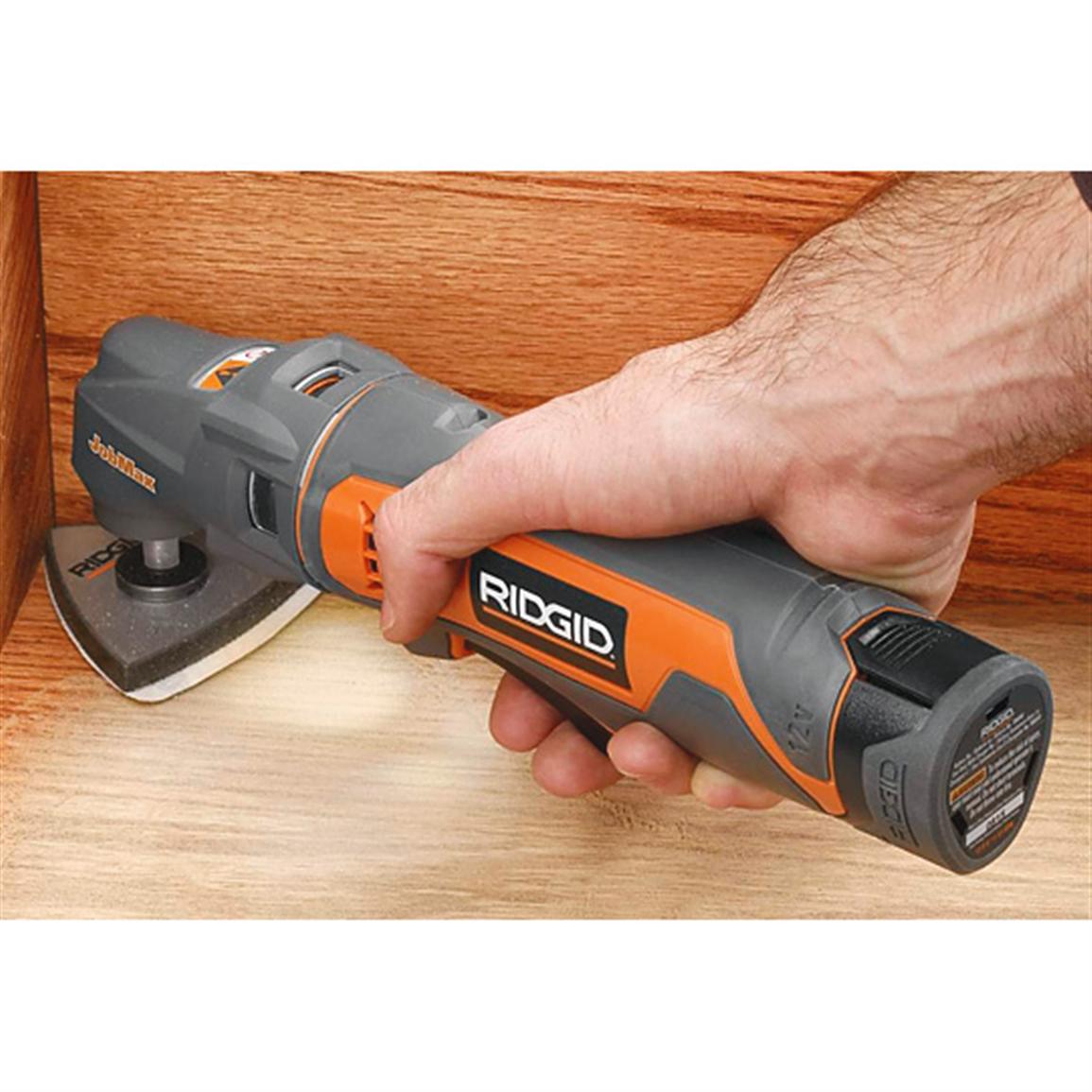 RIDGID® 12V Multi tool Starter Kit (Reconditioned) 213229, Power