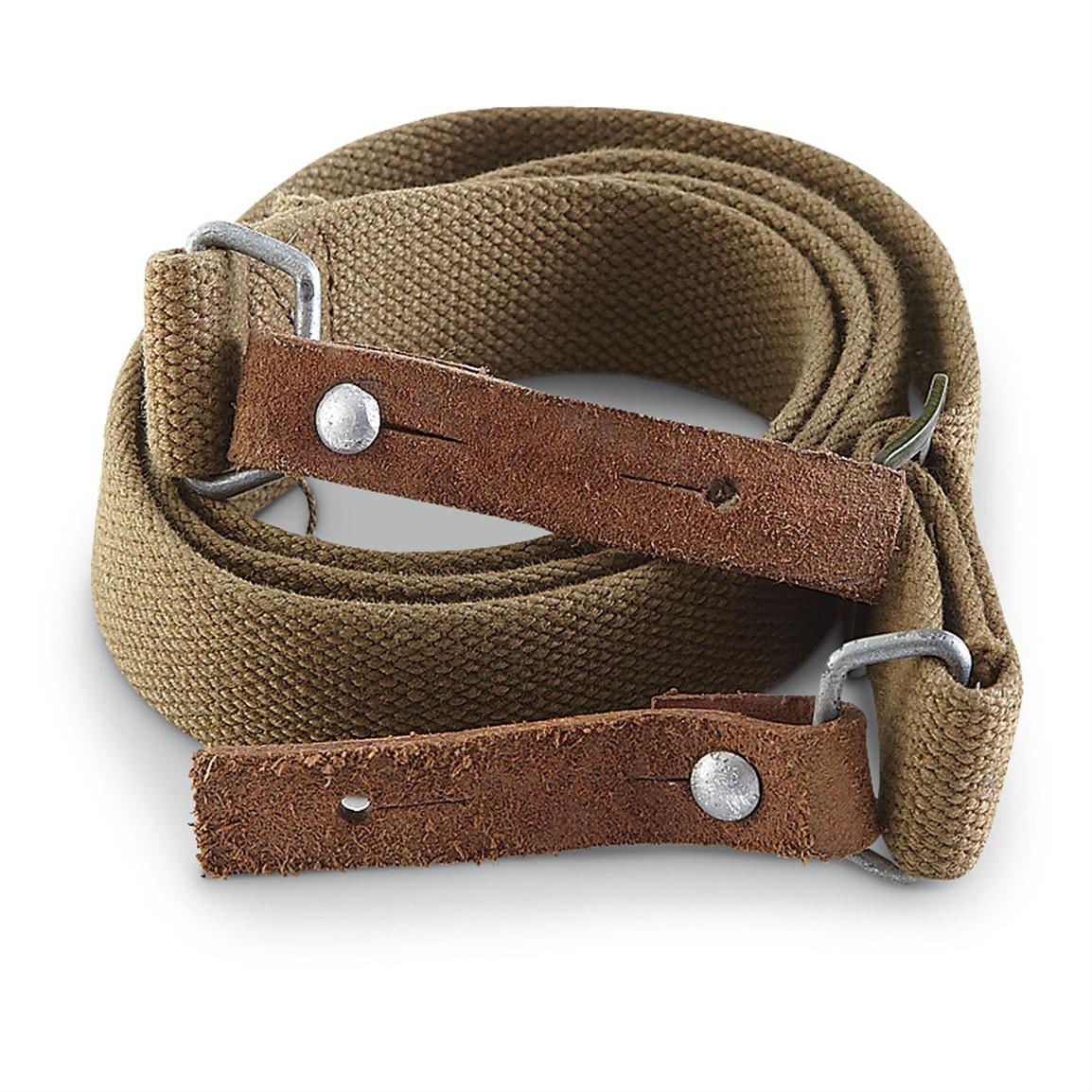 3 New Chinese Military SKS Slings, Olive Drab 213263, Gun Slings at