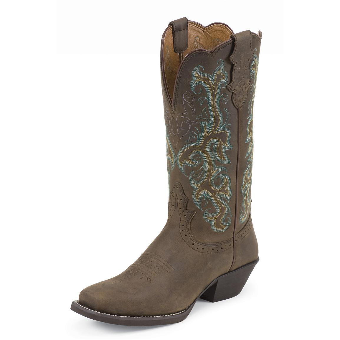 justin cowboy boots for women