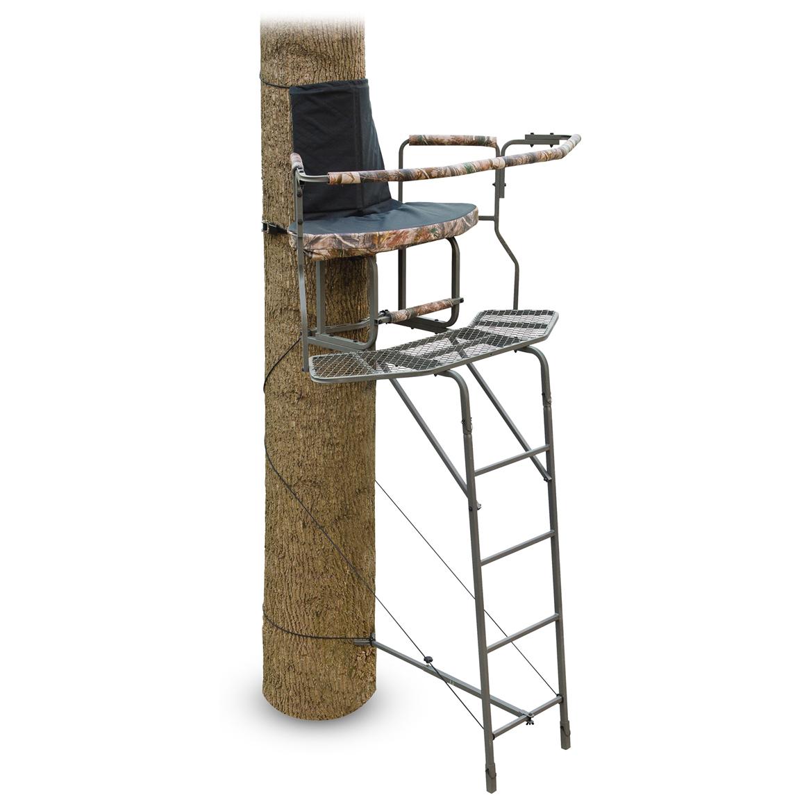 Ameristep® 19' Wrap around Ladder Stand, Realtree® All Purpose