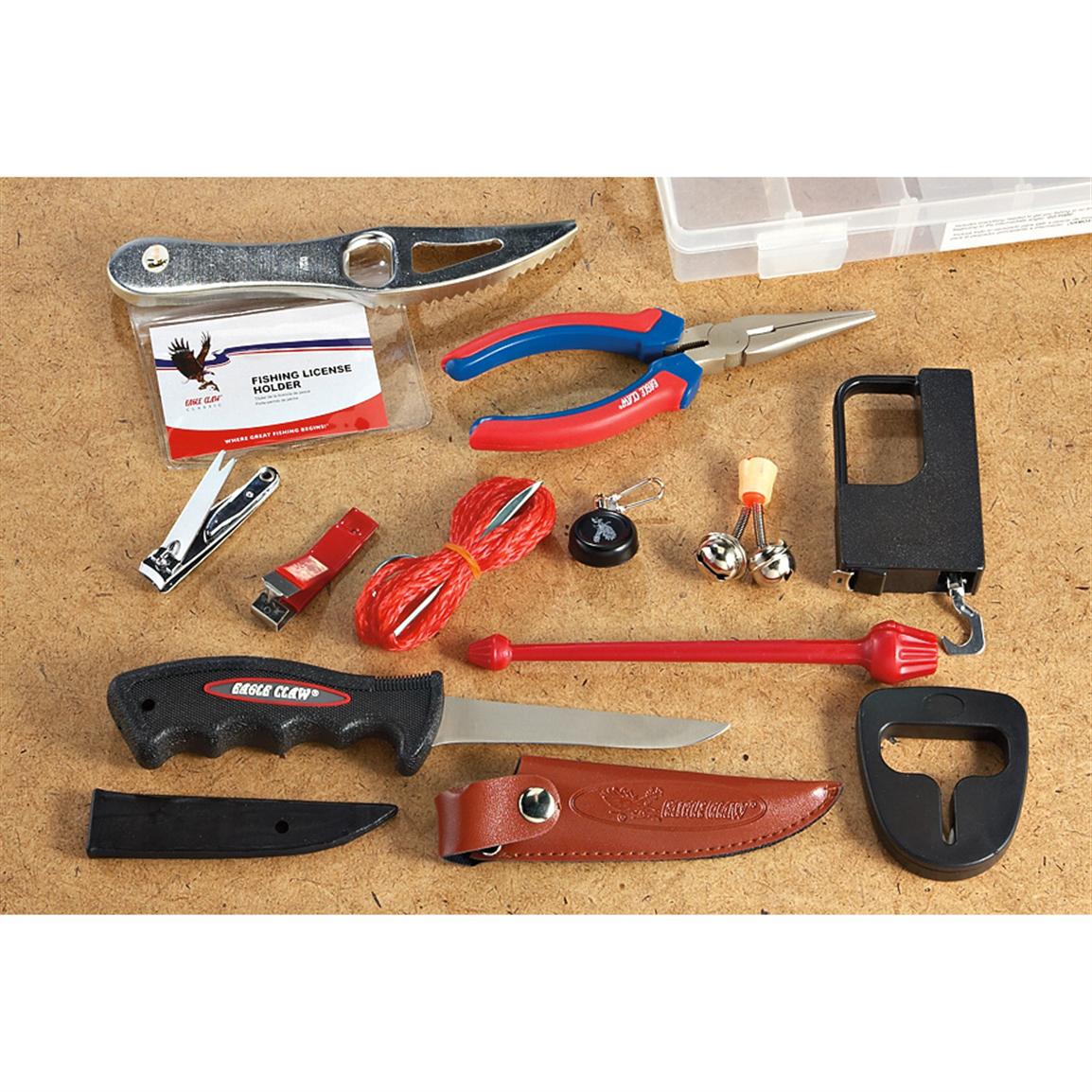 Eagle Claw® 13 Pc. Freshwater Fishing Accessory Kit 213501, Fillet