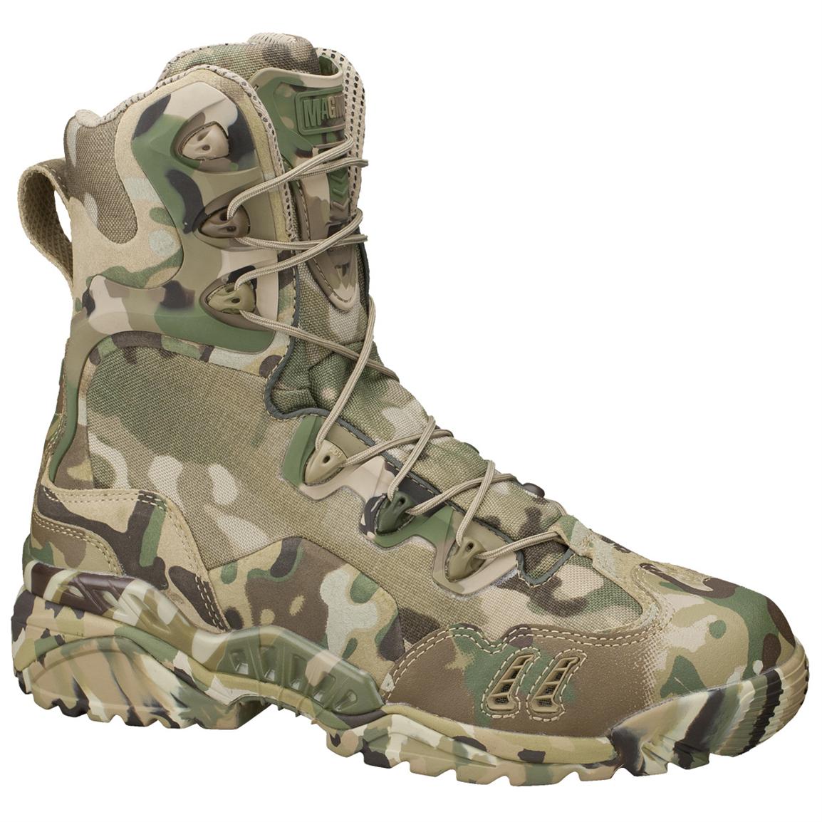 camo tactical boots