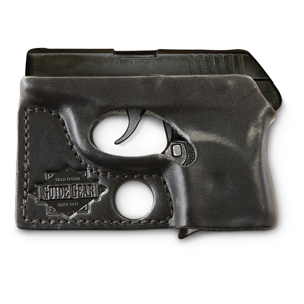 Guide Gear Leather Pistol Holster Ruger Lcp Holsters At Sportsman S Guide