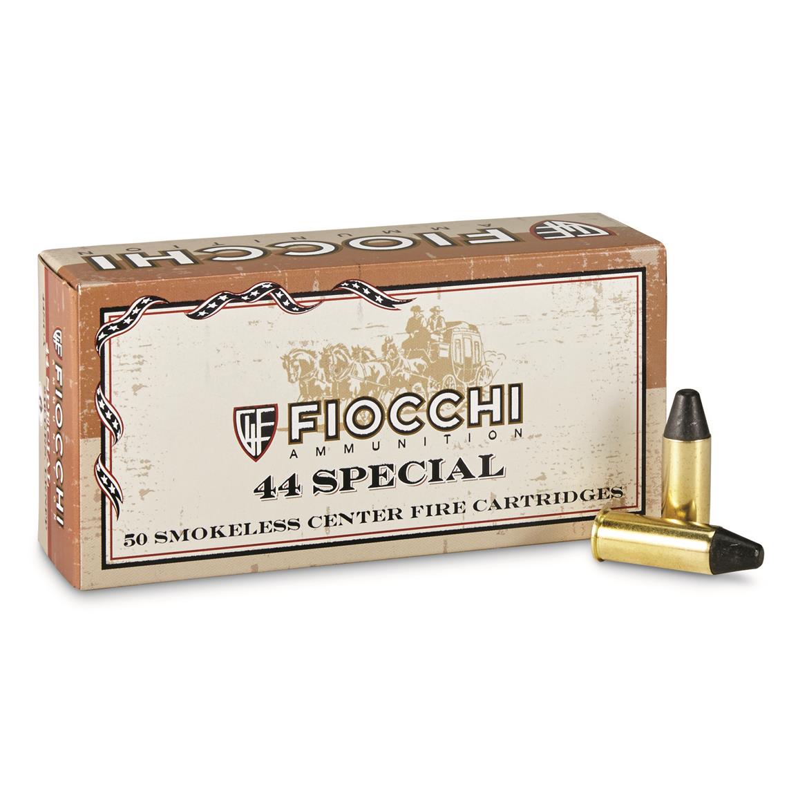 Fiocchi, .44 Special, LFP, Cowboy Loads, 210 Grain, 50 Rounds