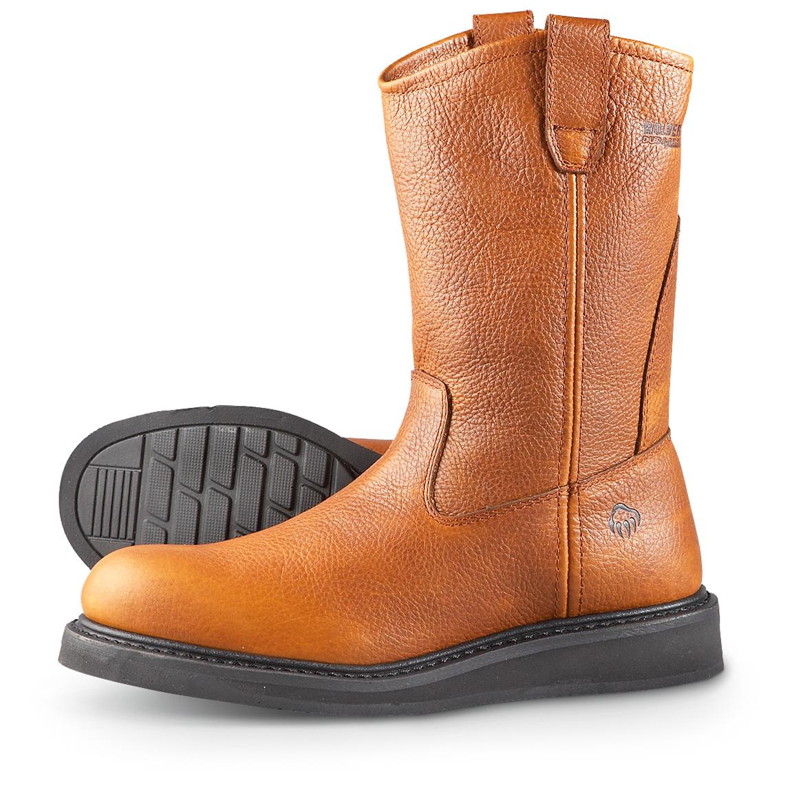 men-s-wolverine-durashocks-10-wellington-work-boots-brown-214283